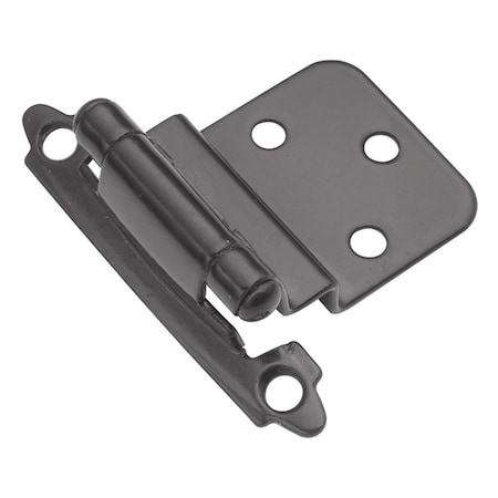 Hickory Hardware Hinge SurFace Self Close, 2PK P143-BL